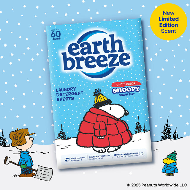 Snoopy Snow Day Laundry Detergent Sheets