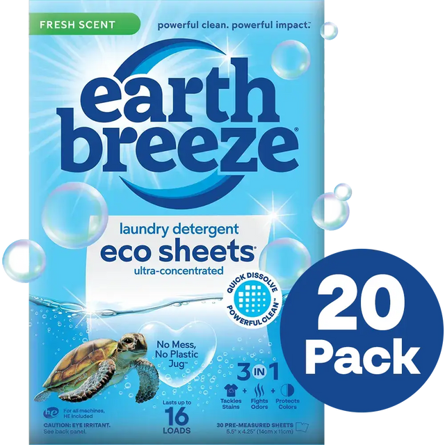 Travel Sized Laundry Detergent Sheet Packs