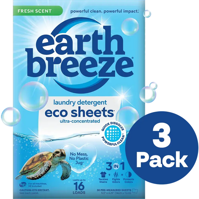 Travel Sized Laundry Detergent Sheet Packs