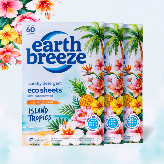 Island Tropics Laundry Detergent Eco Sheets