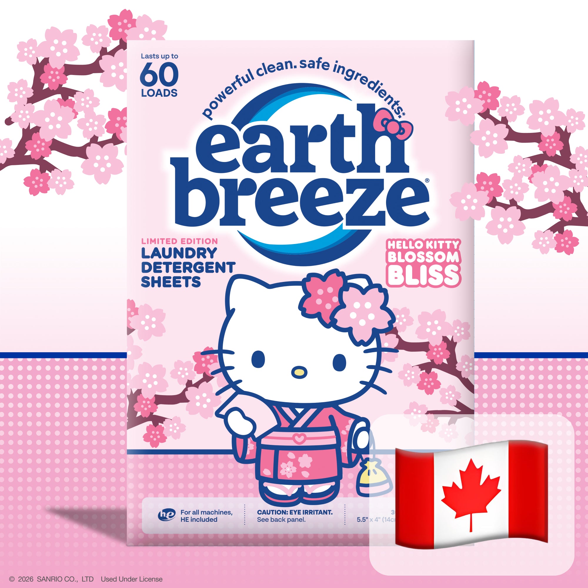 Hello Kitty™ Laundry Detergent Sheets – Earth Breeze