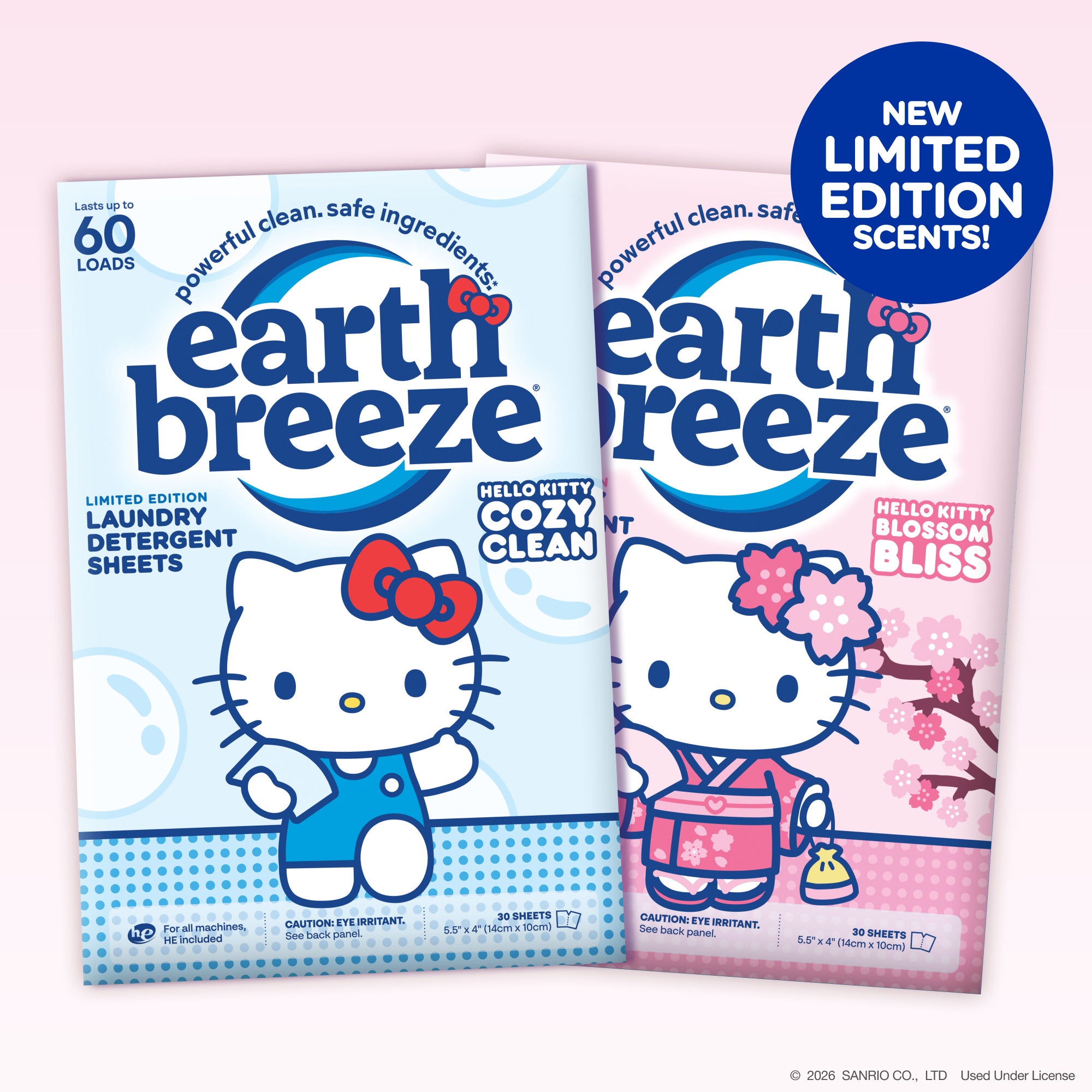 Hello Kitty™ Laundry Detergent Sheets – Earth Breeze