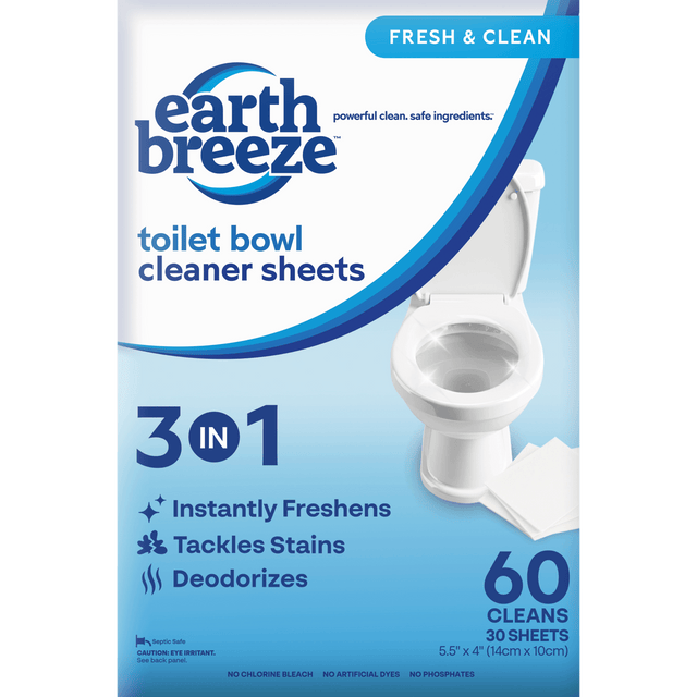 Toilet Bowl Cleaner Sheets – Earth Breeze
