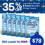 1 Year Supply Laundry Detergent Bundle