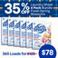 1 Year Supply Laundry Detergent Bundle