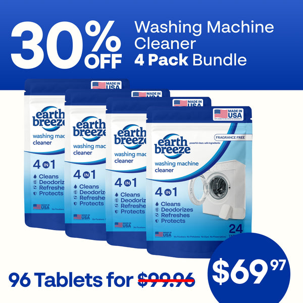 Washing Machine Cleaner - 4 Pack – Earth Breeze
