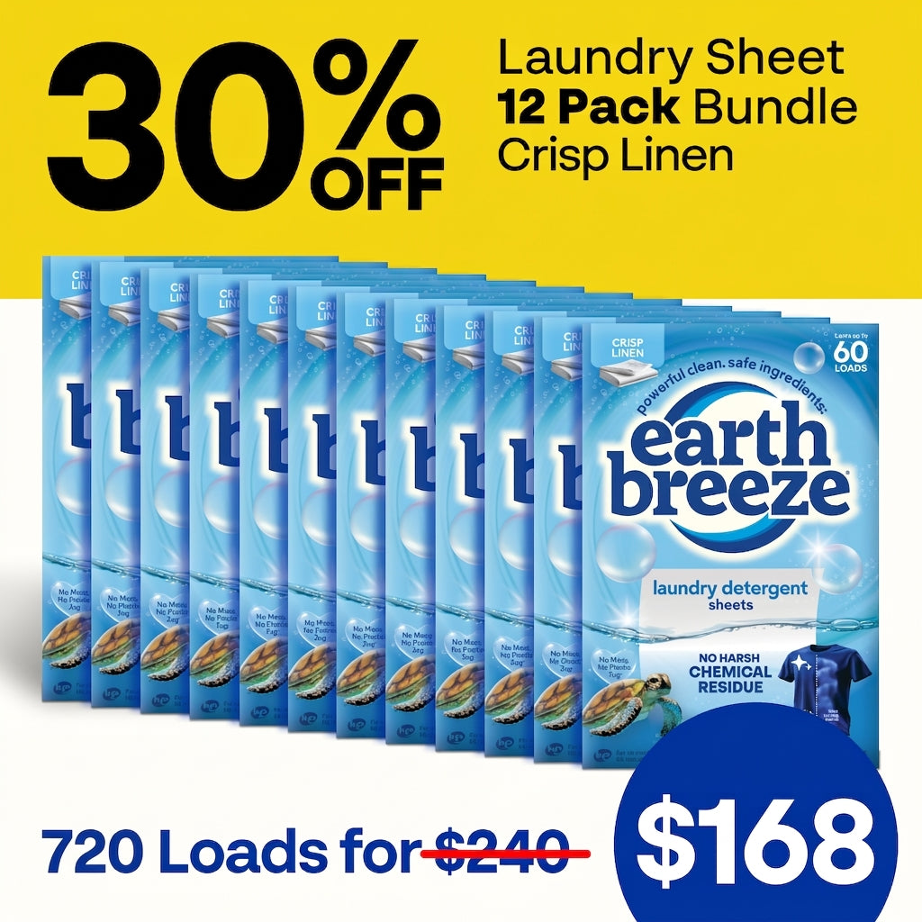 Laundry Sheet Bundle - 12 Pack – Earth Breeze